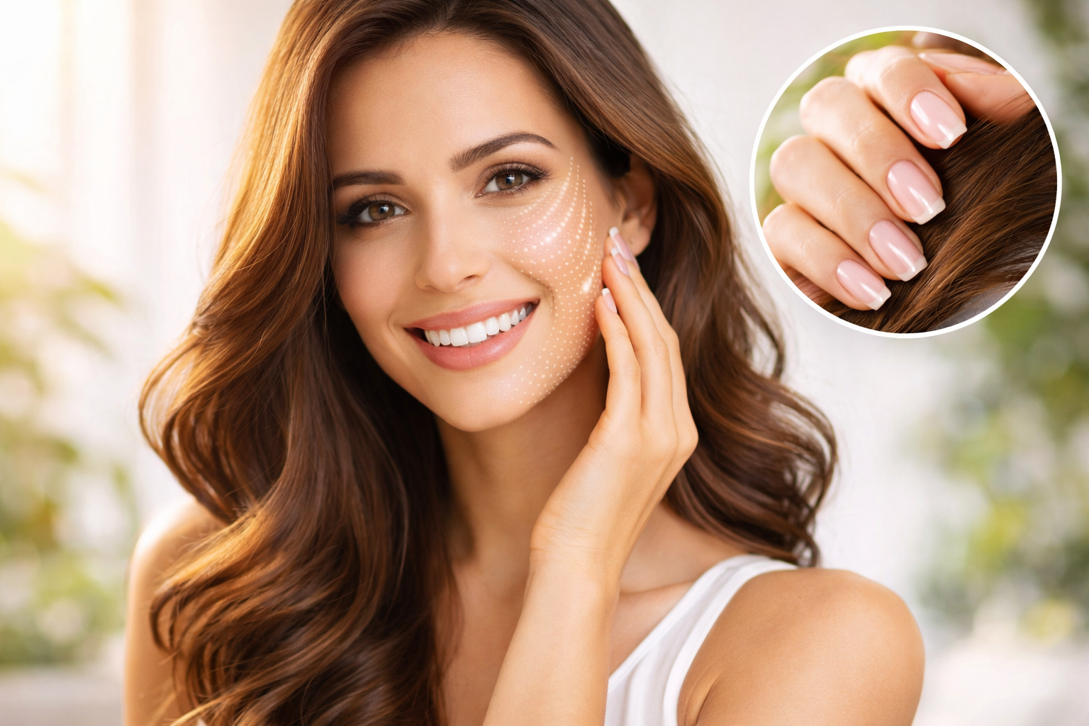 Uso de colágeno para pele, cabelo e unhas